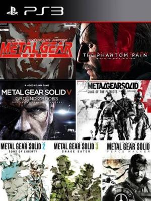 7 JUEGOS EN 1 METAL GEAR COLLECTION PS3 