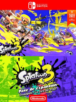 Splatoon 3 Bundle Game mas Expansion Pass - Nintendo Switch